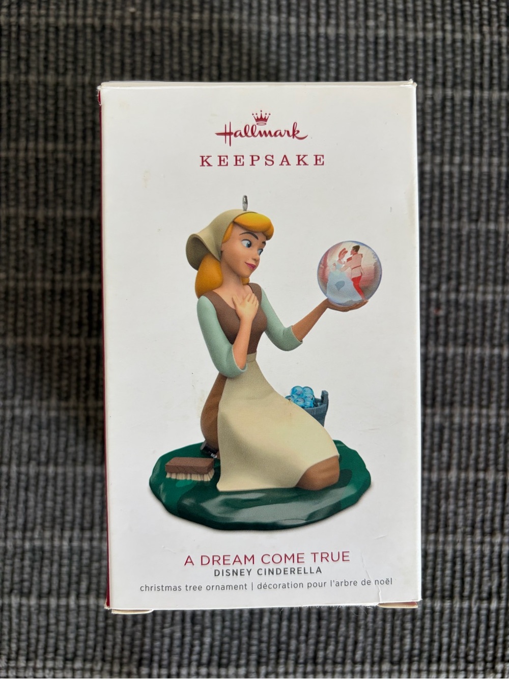 Hallmark Keepsake Disney Cinderella A Dream Come True Ornament 2018 Plastic